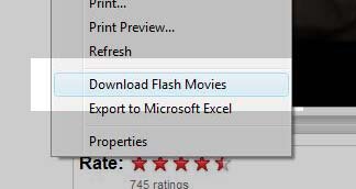 Lanuch Flash2X Flash Hunter from IE popup menu